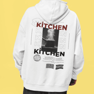 Hot Kitchen 3iplik Şardonlu Premium Unisex Hoodie