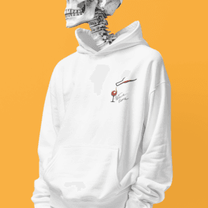 Noblesse Wine 3iplik Şardonlu Premium Unisex Hoodie