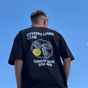 Oysters Unisex T-Shirt Oversize | Gusto Limited